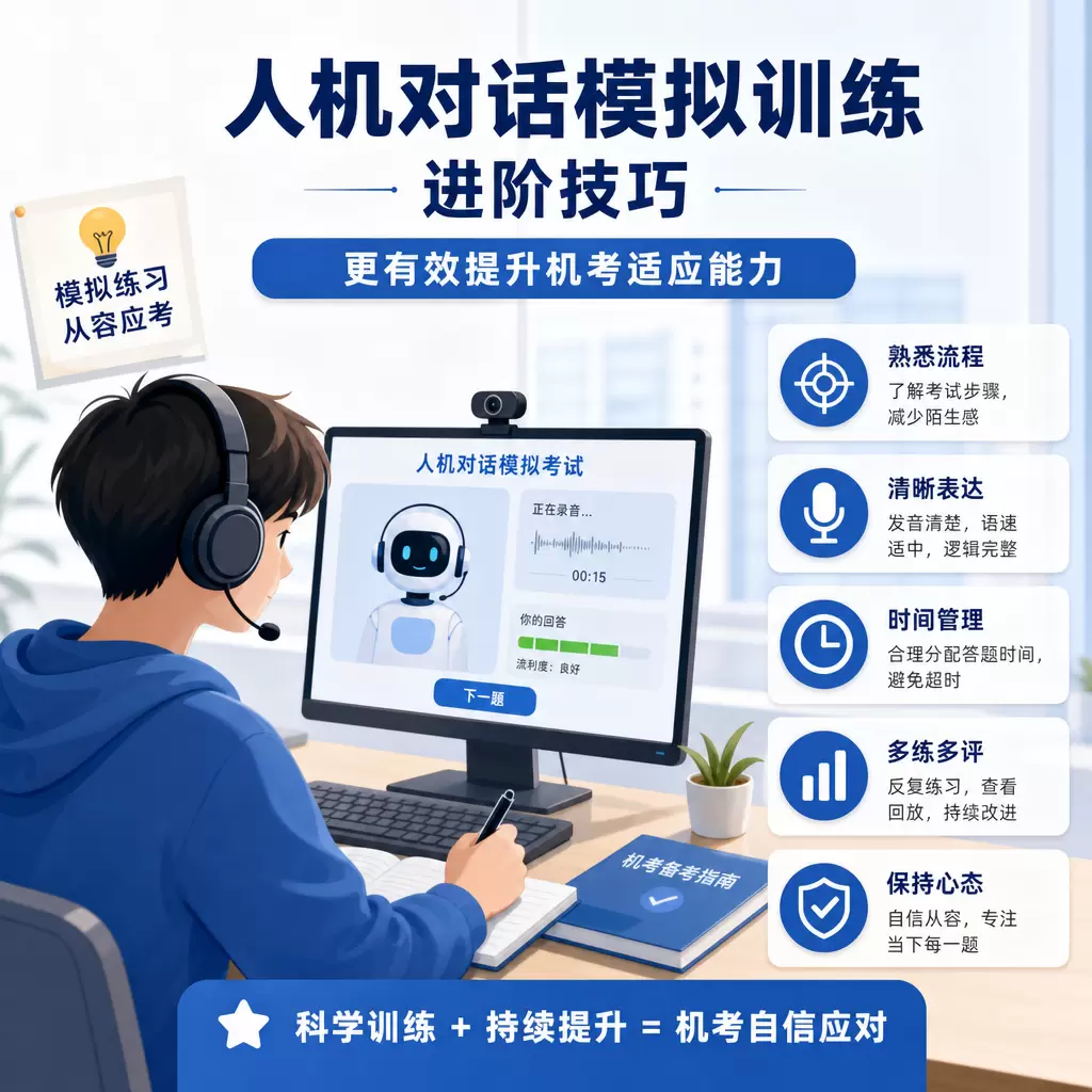 如何在铁山提前适应机考?人机对话模拟训练指南
