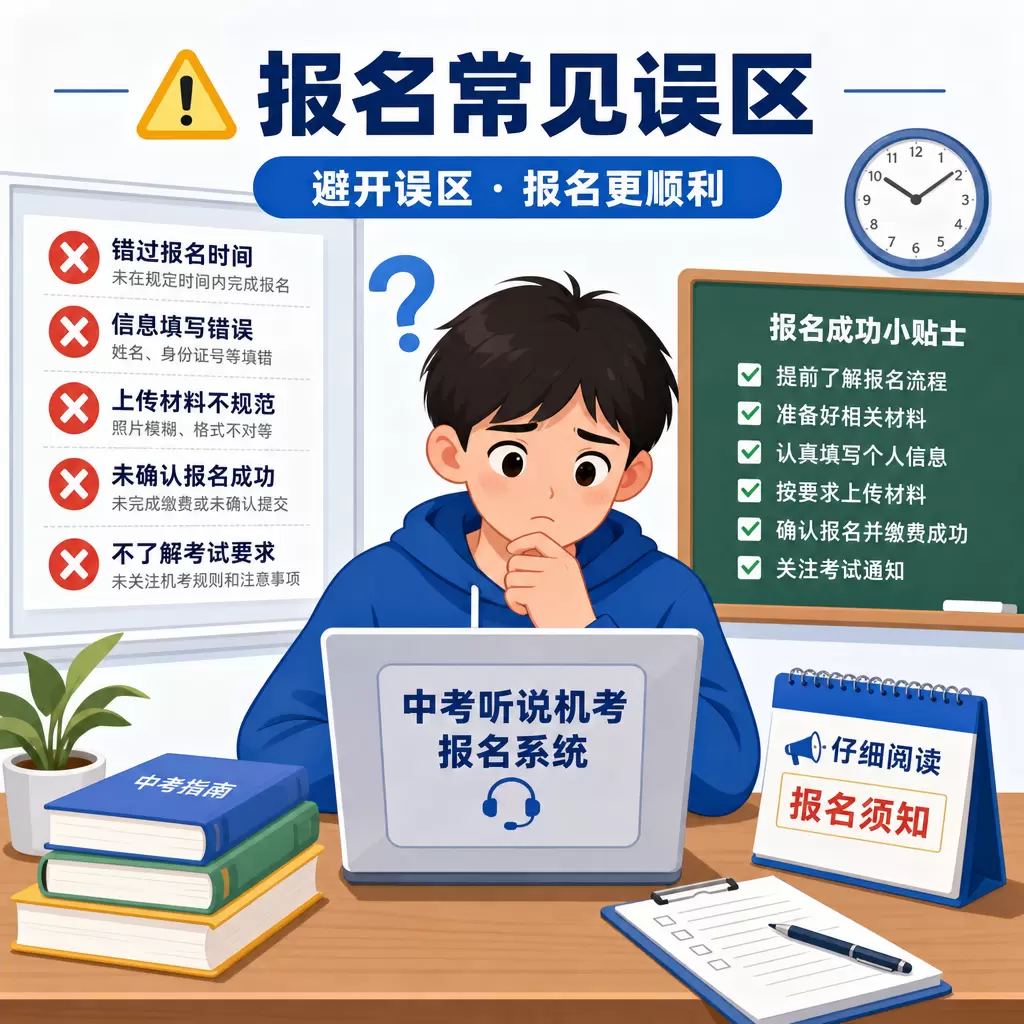 如何在铁山成功报名武汉中考听说机考?
