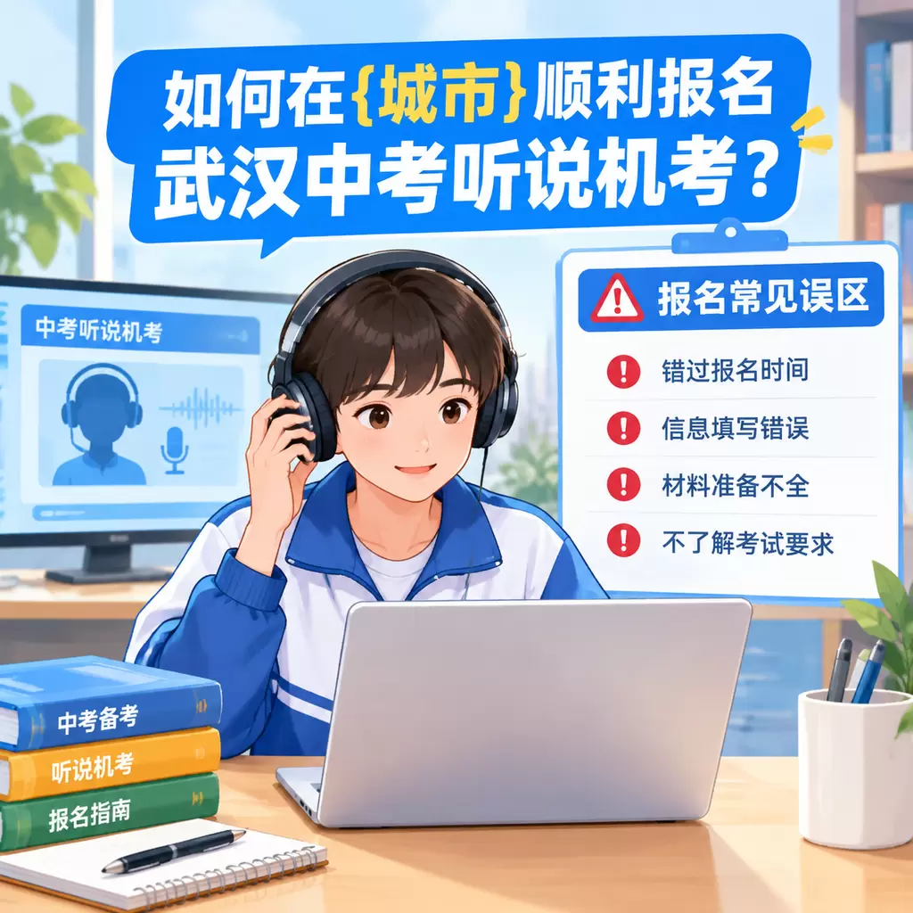 如何在铁山顺利报名武汉中考听说机考?