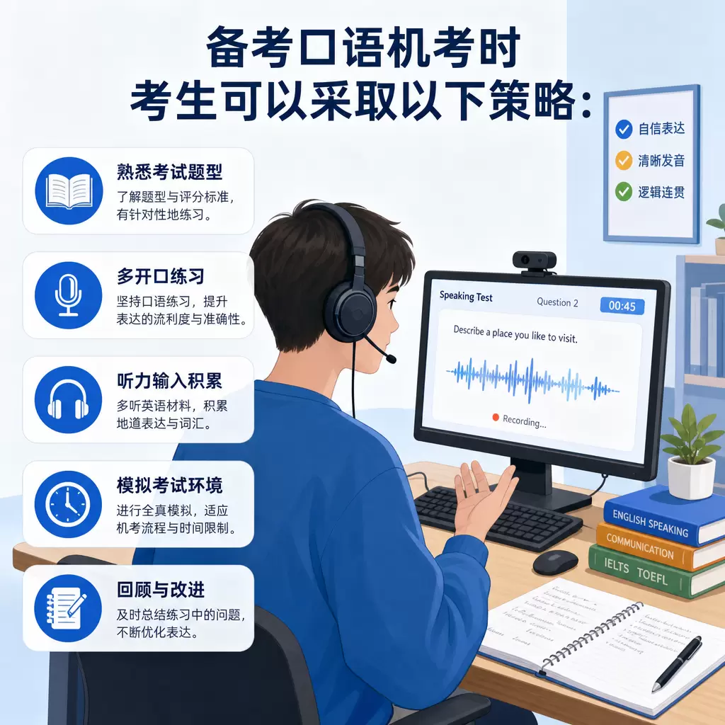 在铁山参加口语机考前你需要知道的事项
