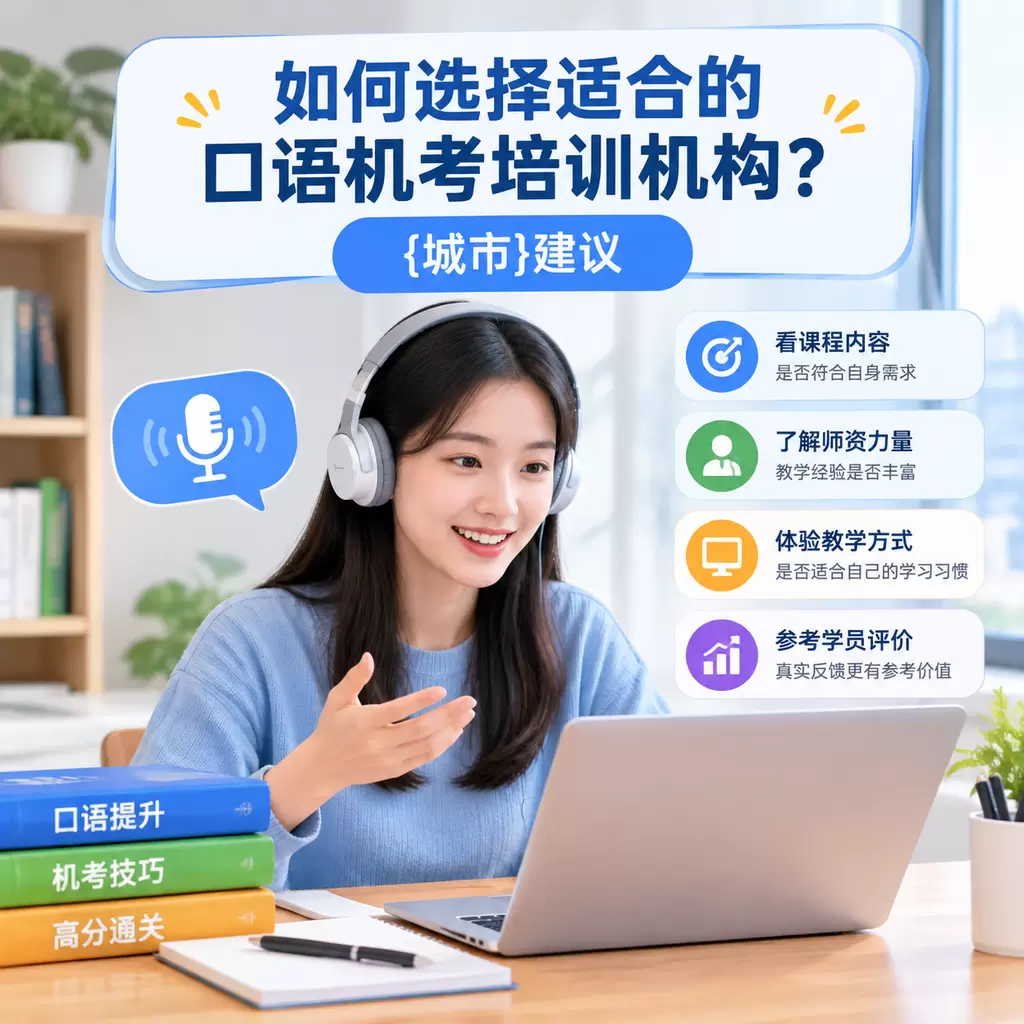 如何选择适合的口语机考培训机构?铁山建议