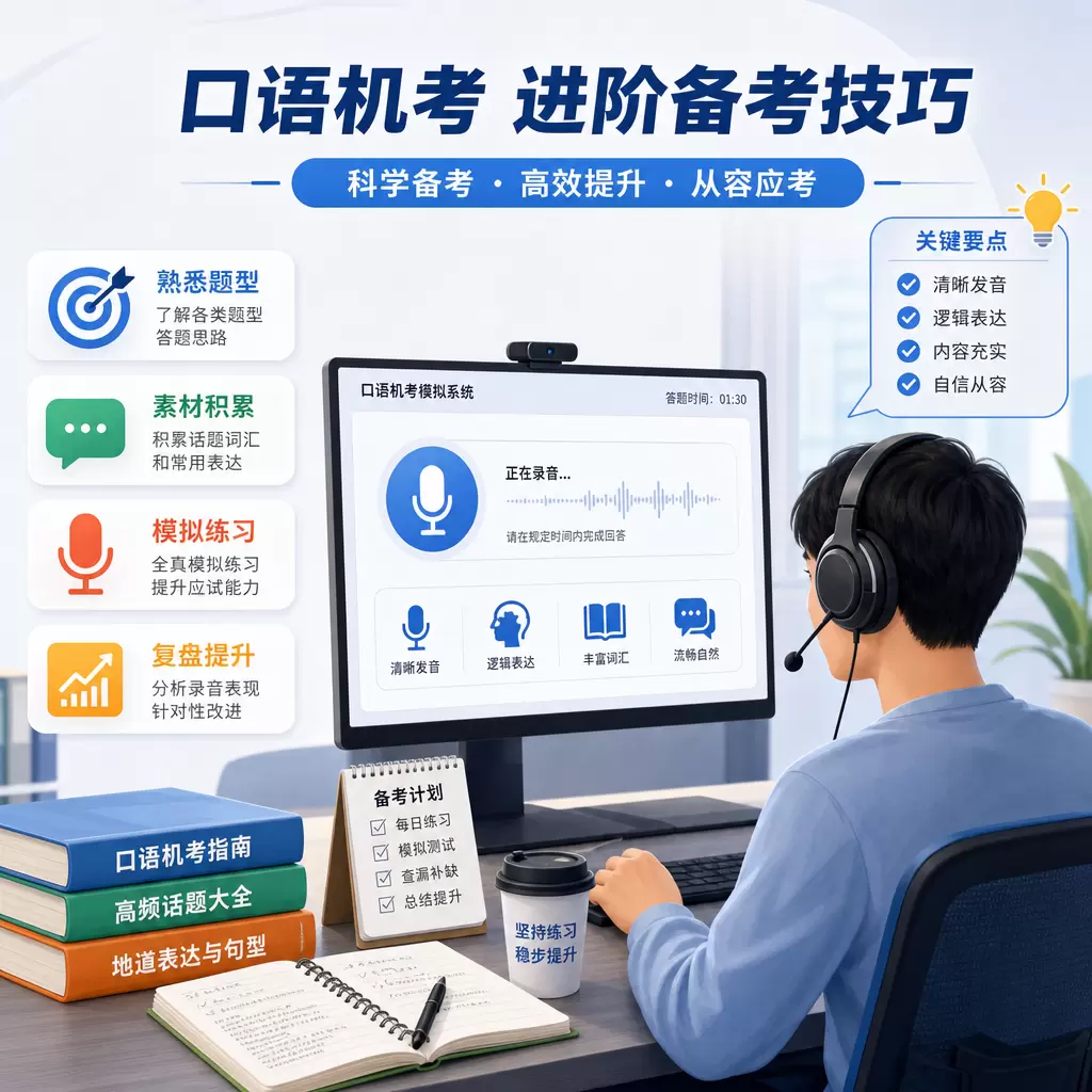 铁山口语机考备考资源推荐与下载