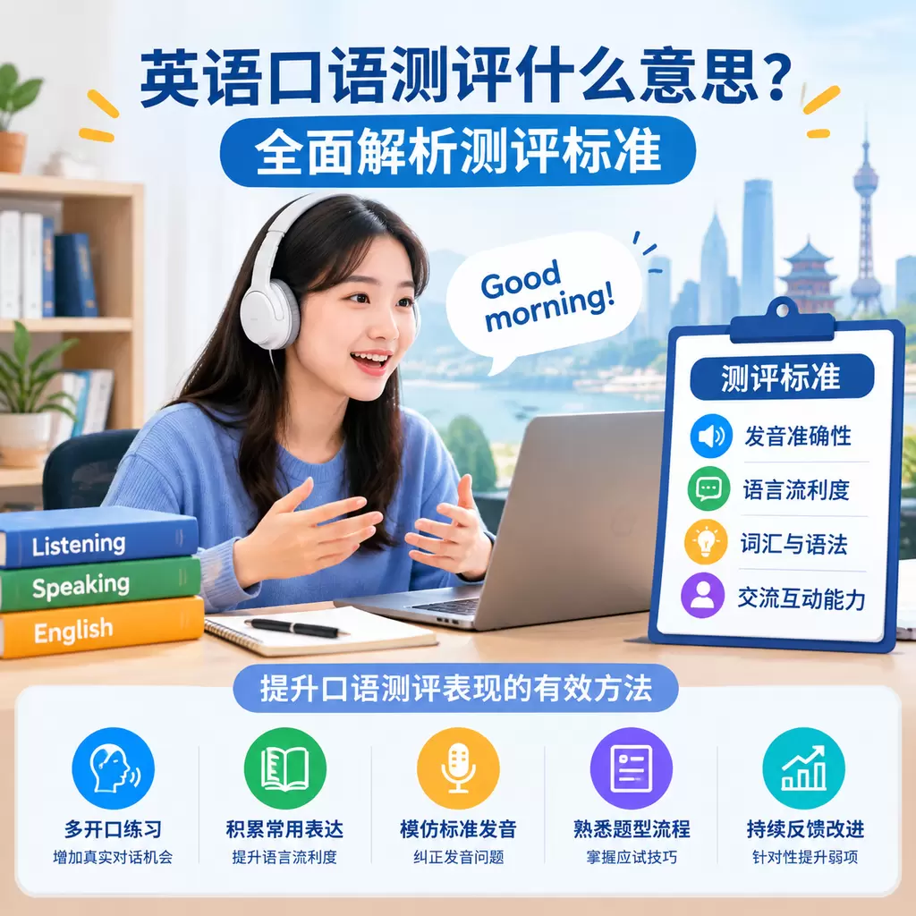 武汉英语口语测评什么意思?全面解析测评标准