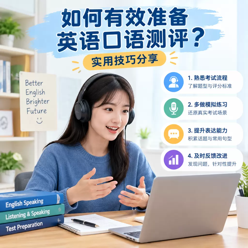 如何有效准备武汉英语口语测评？实用技巧分享